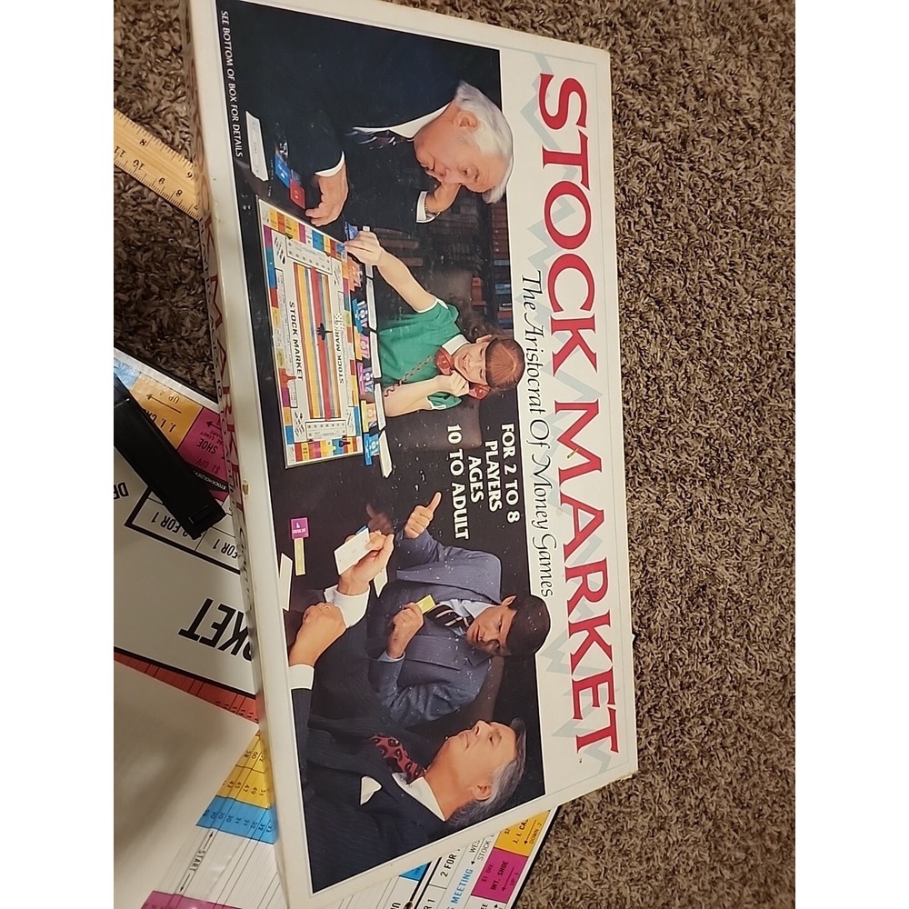 Whitman 1981 Stock‎ Market Board Game